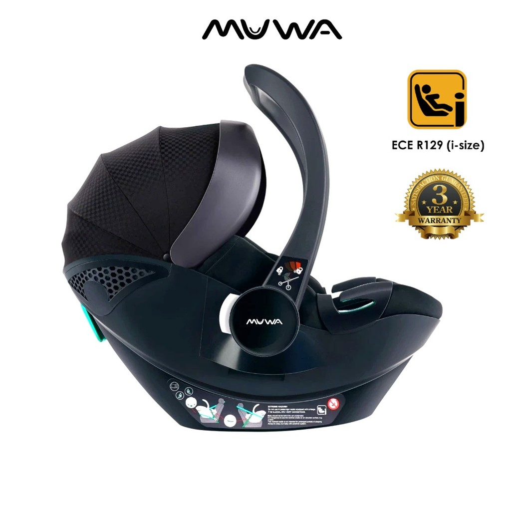 Muwa Noar R129 i-size Carrier Car Seat Baby Newborn-85cm