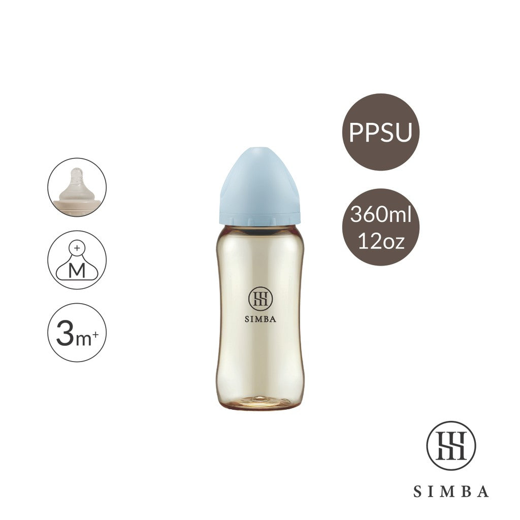 ALLONGĂ PPSU W/N CROSS HOLE FEEDING BOTTLE (360ML)
