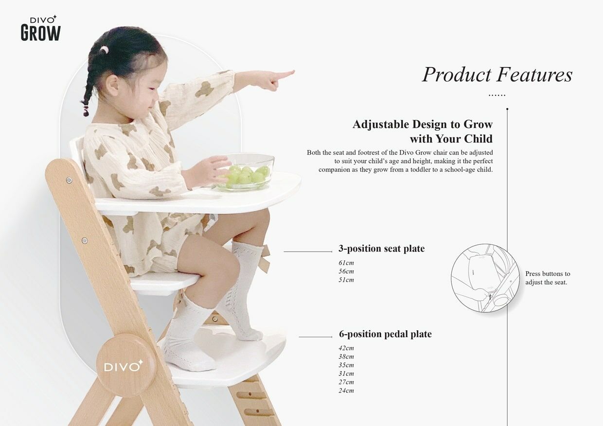 DIVO GROW High Chair