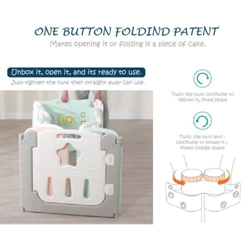Coby Haus: Fence Premium 8+2 Starlight Folding Fence
