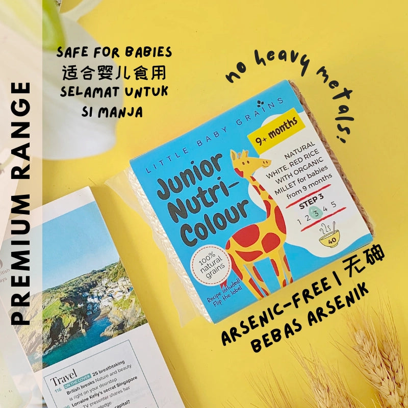 GNUBKINS 9months+ 520grams Premium Range Junior Nutri-Colour Baby Grains