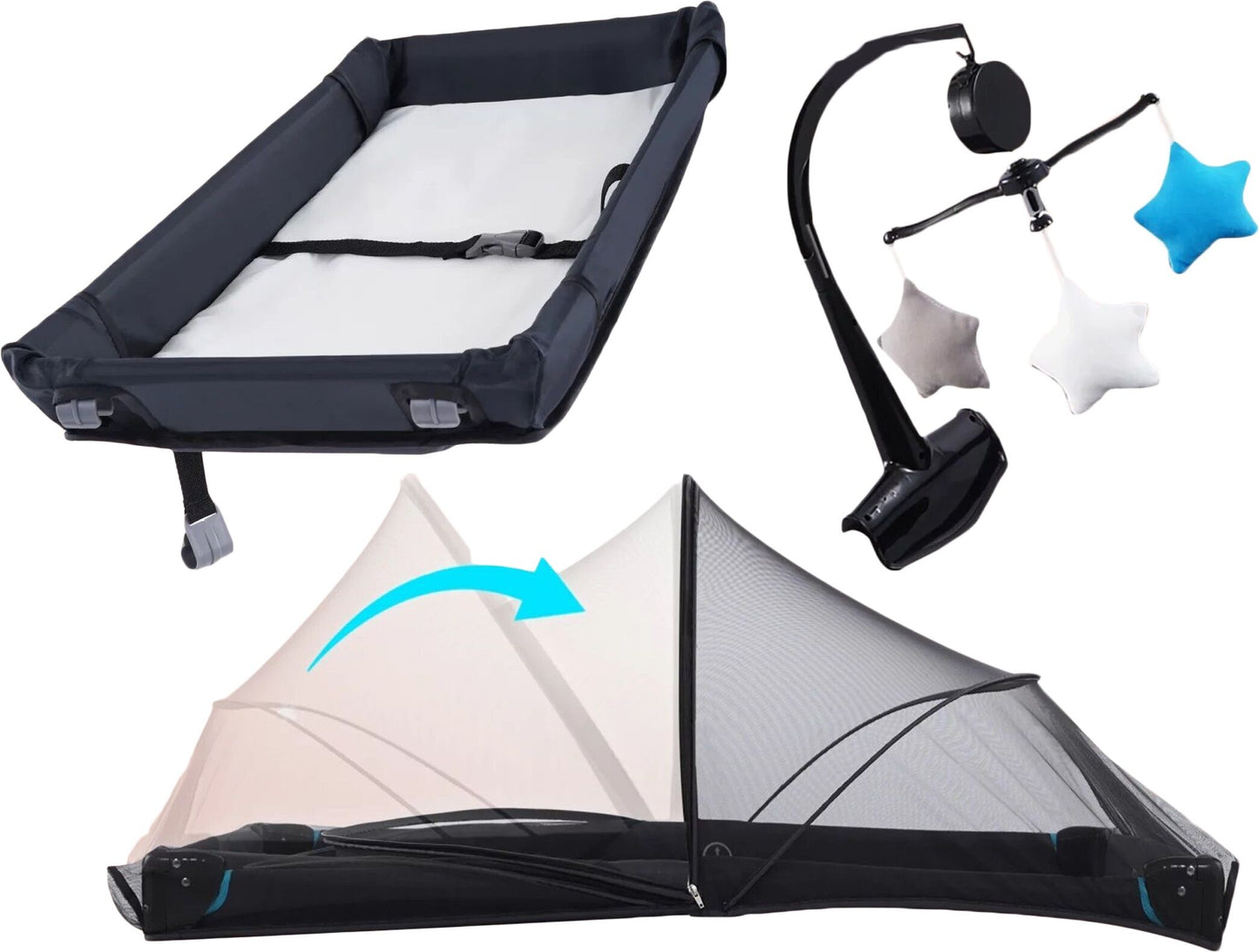 Crolla: Ally Playpen (Tiffany Blue)