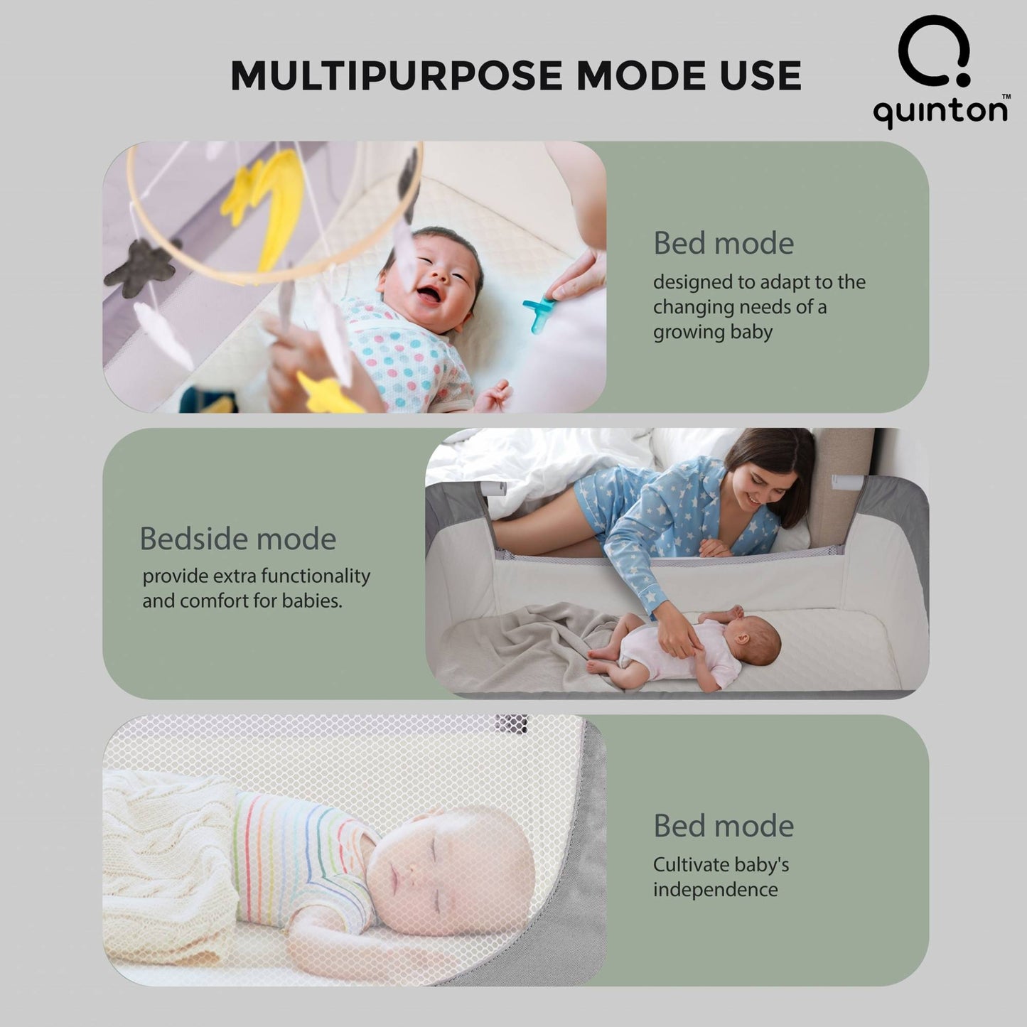 Quinton: Dream2Gether Co-Sleeping Crib