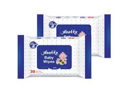 Anakku Baby Wipes Wet Tissue (30's x2)