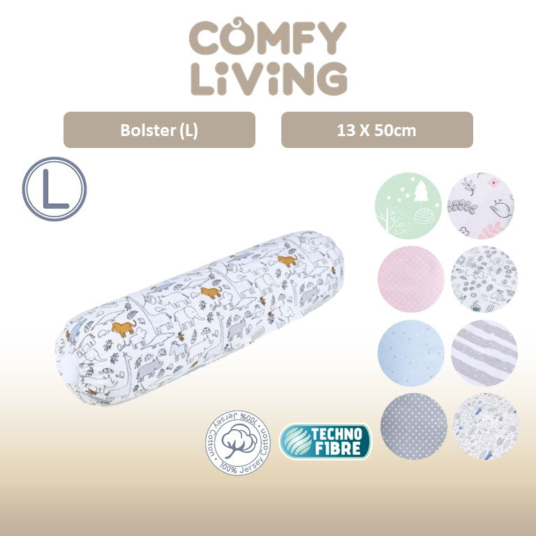 Comfy Living Baby Bolster (13 x 50 cm) L Size