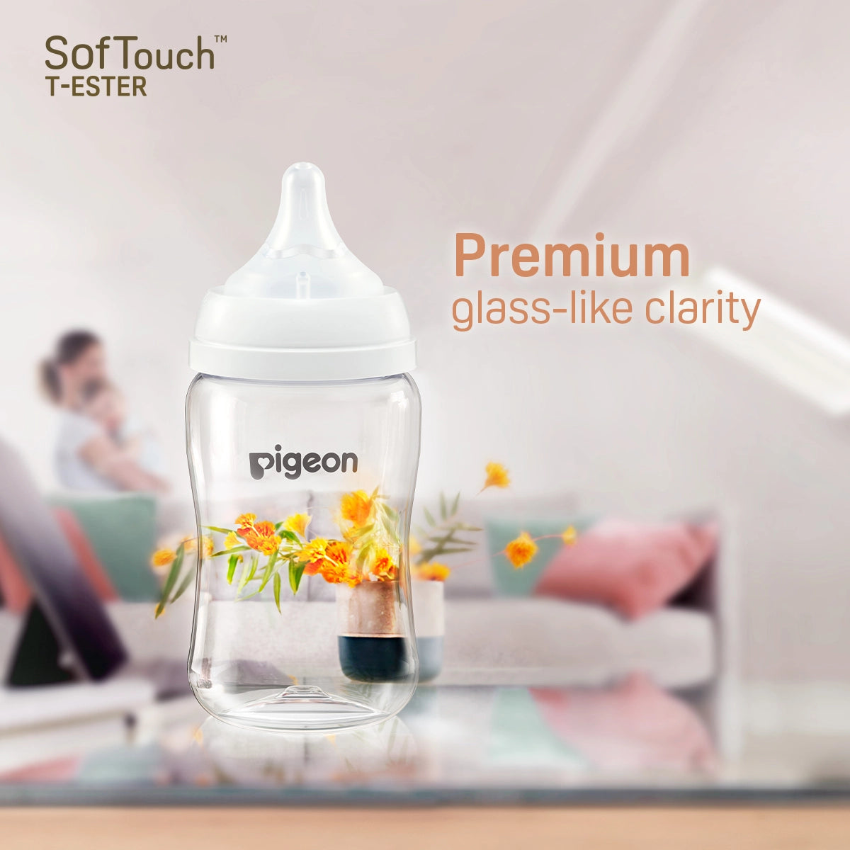 PIGEON PG79749 SOFTOUCH T-ESTER BOTTLE 300ML