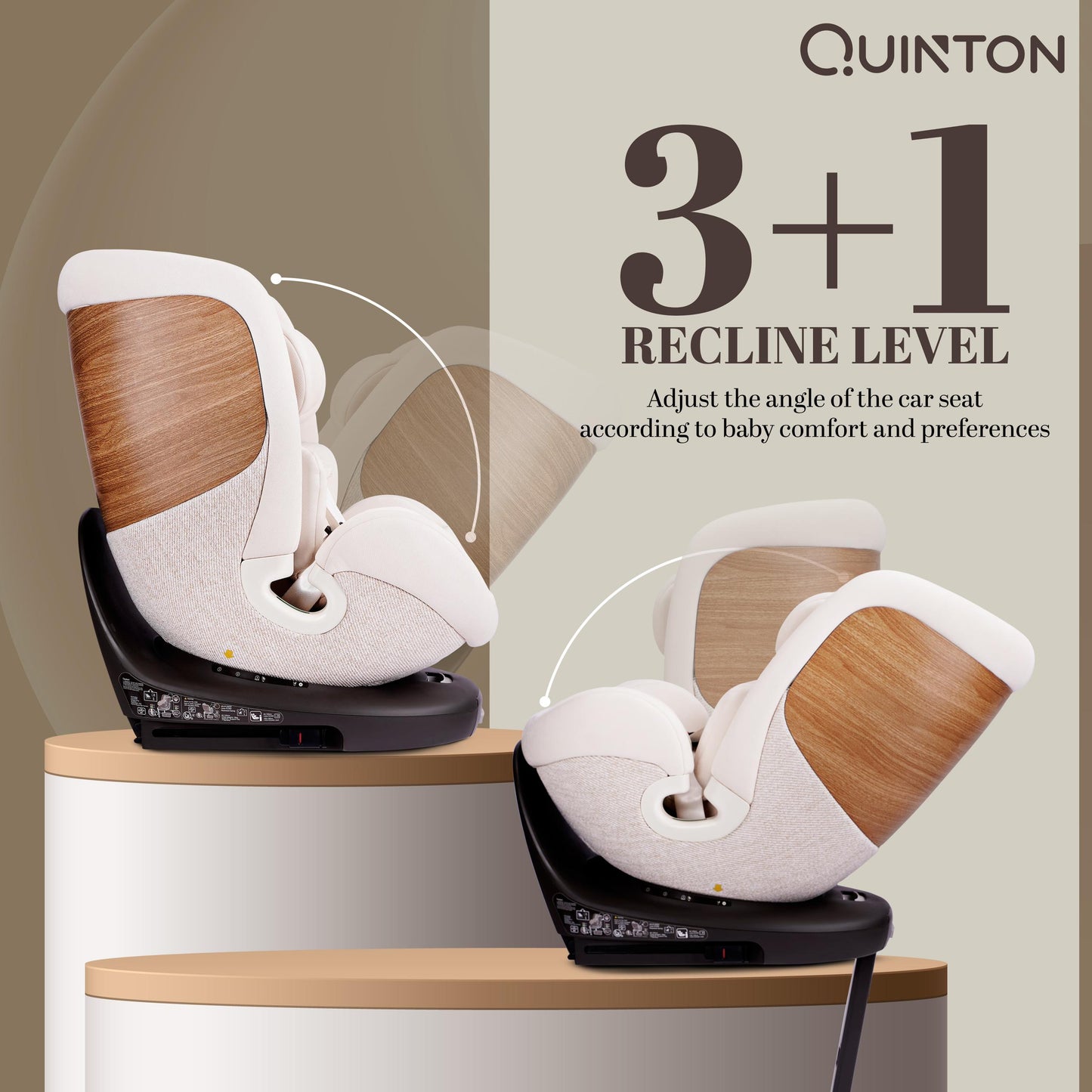QUINTON MAPLE 360 CAR SEAT