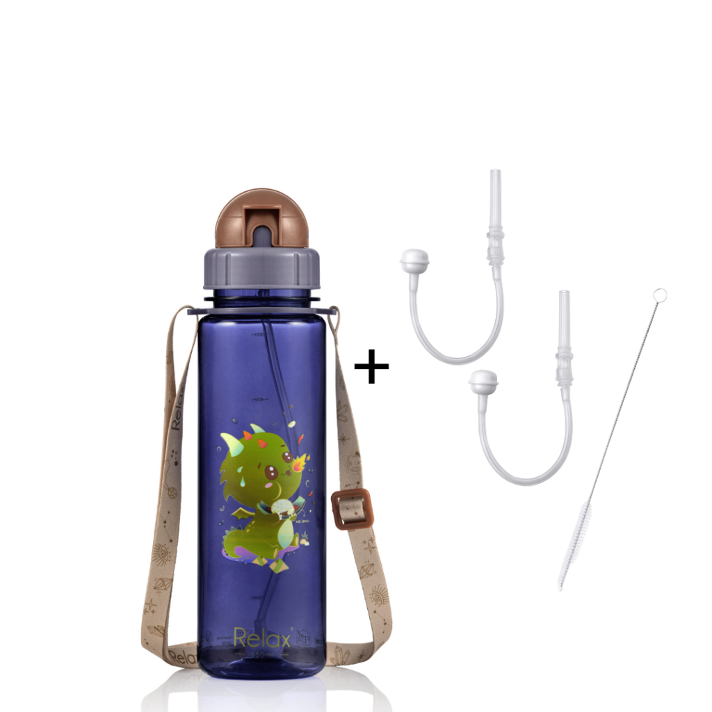 RELAX Tritan Botol Air Kanak-kanak Kids Water Bottle - D7655 Series (550ml)