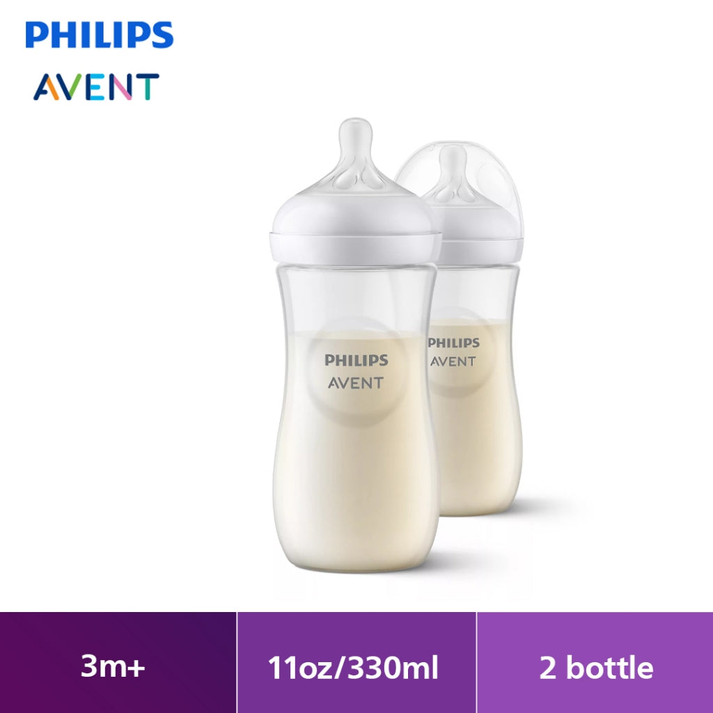 Philips Avent Bottle Natural Response Twin Pack 4oz , 9oz, 11oz