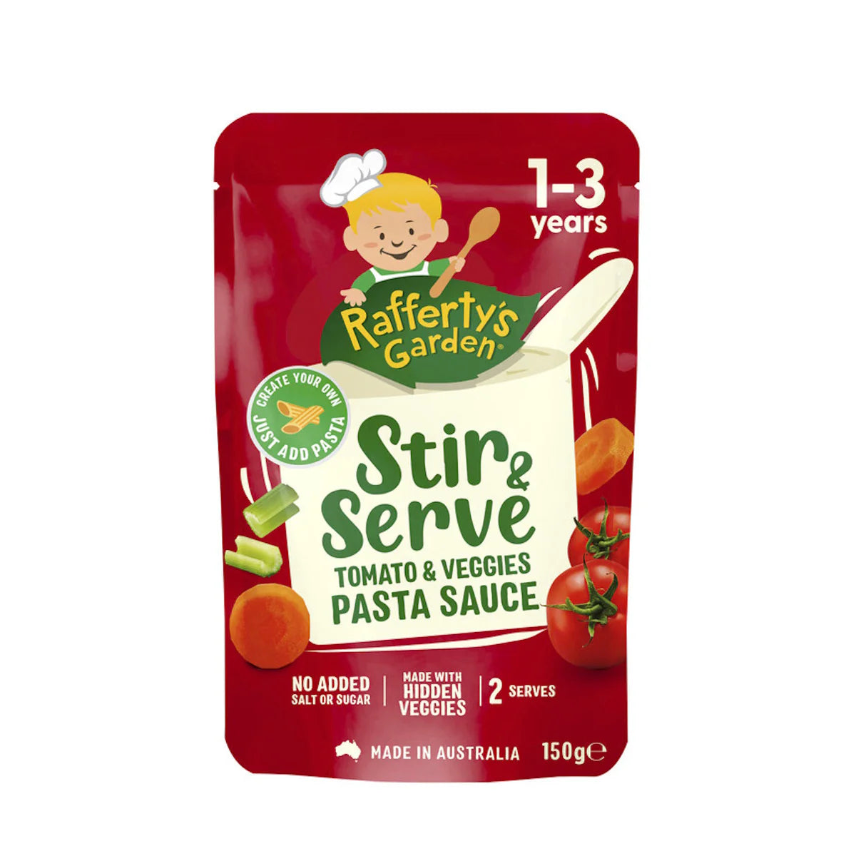 Rafferty's Garden Stir & Serve Pasta Sauce (1 - 3 years)