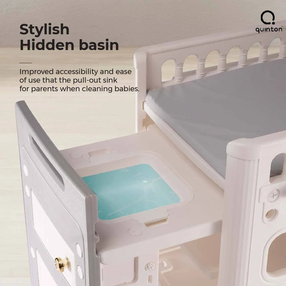 Quinton: Multifunction Changing Table (White)