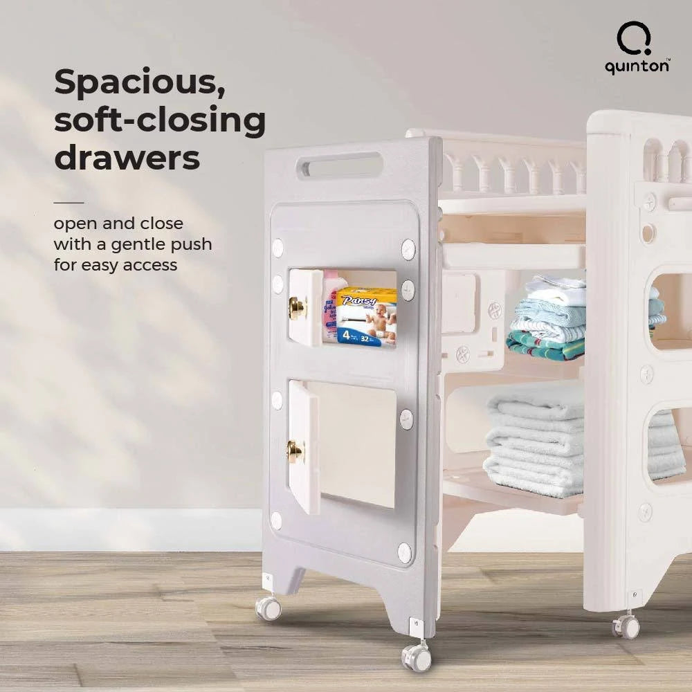 Quinton: Multifunction Changing Table (White)