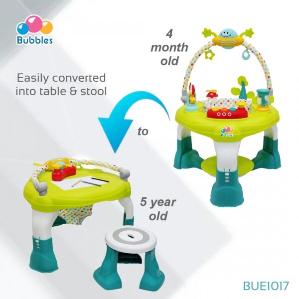 Bubbles: Spin & Jump Multi Function Activity Center (Green)