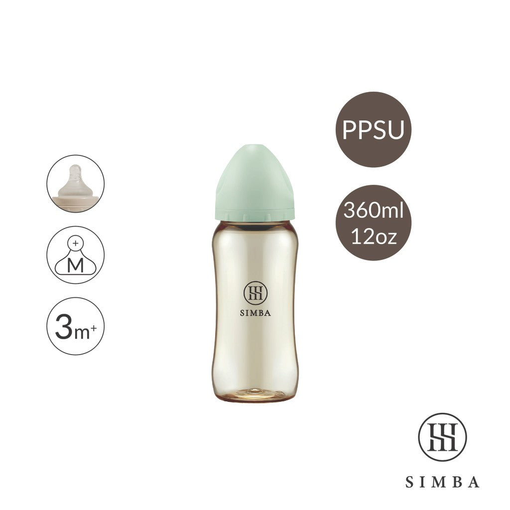 ALLONGĂ PPSU W/N CROSS HOLE FEEDING BOTTLE (360ML)