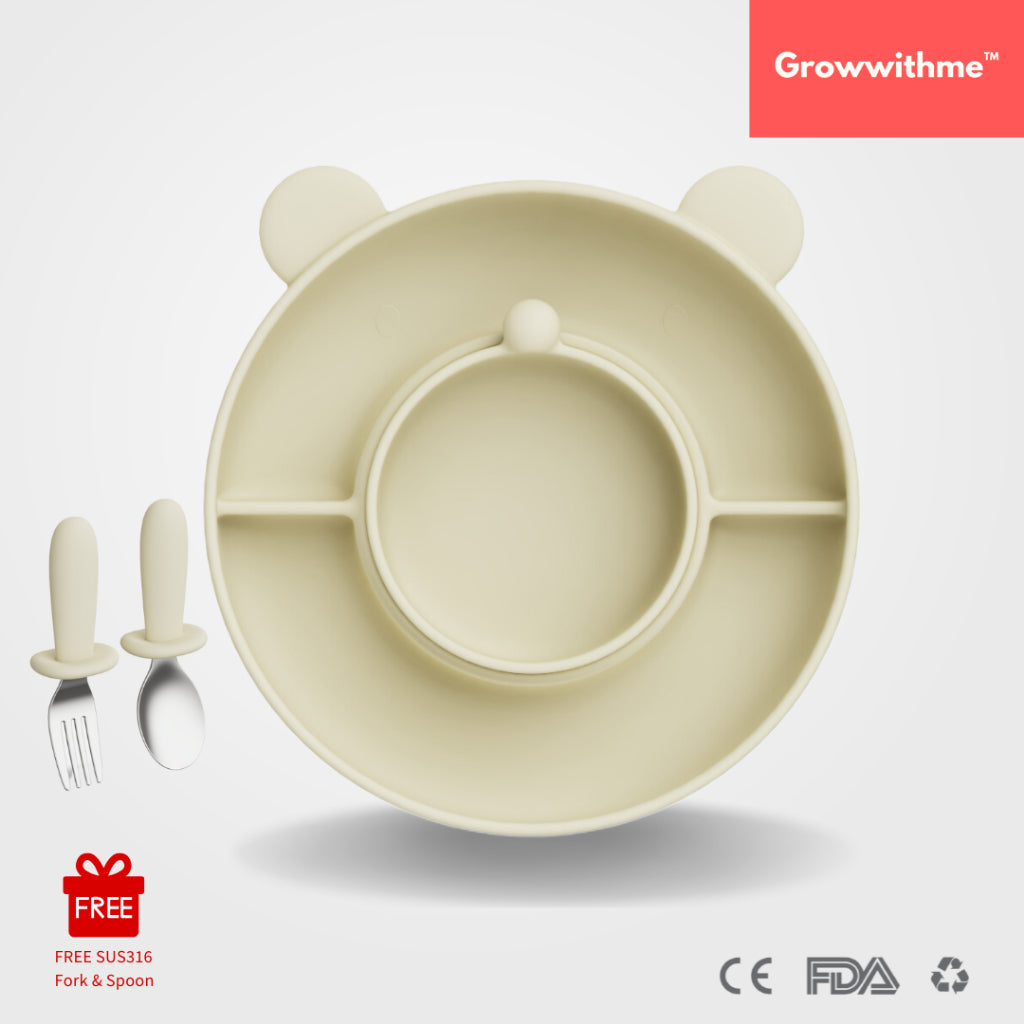 Growwithme™ Silicone Suction Plate