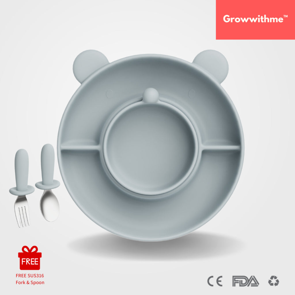 Growwithme™ Silicone Suction Plate