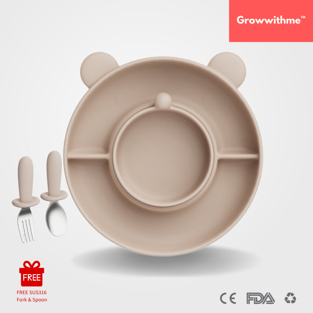 Growwithme™ Silicone Suction Plate