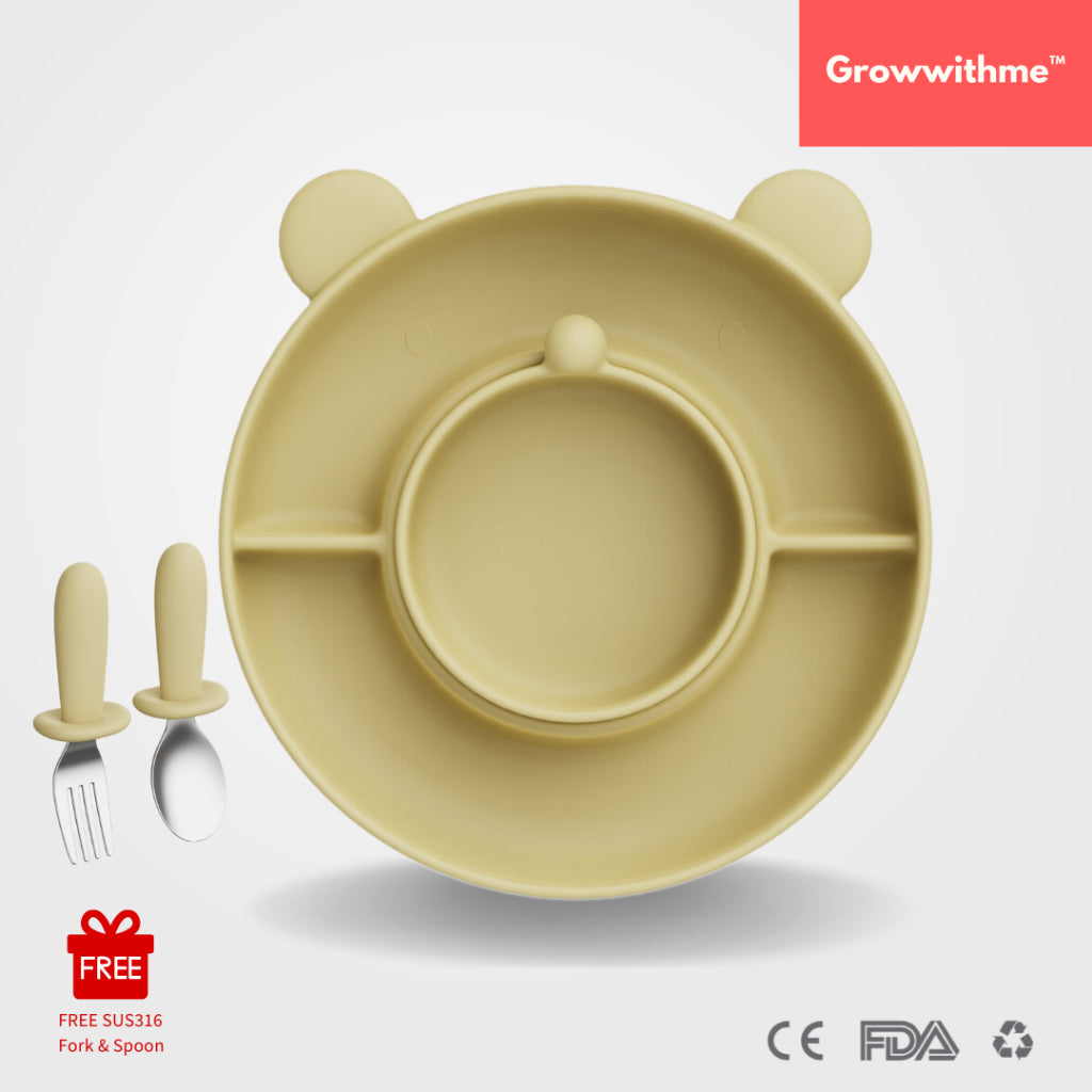 Growwithme™ Silicone Suction Plate