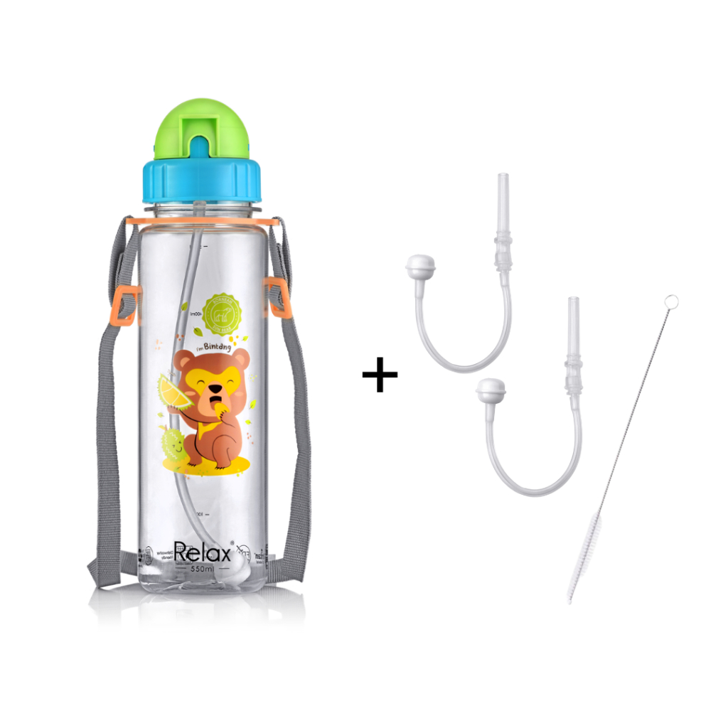 RELAX Tritan Botol Air Kanak-kanak Kids Water Bottle - D7655 Series (550ml)