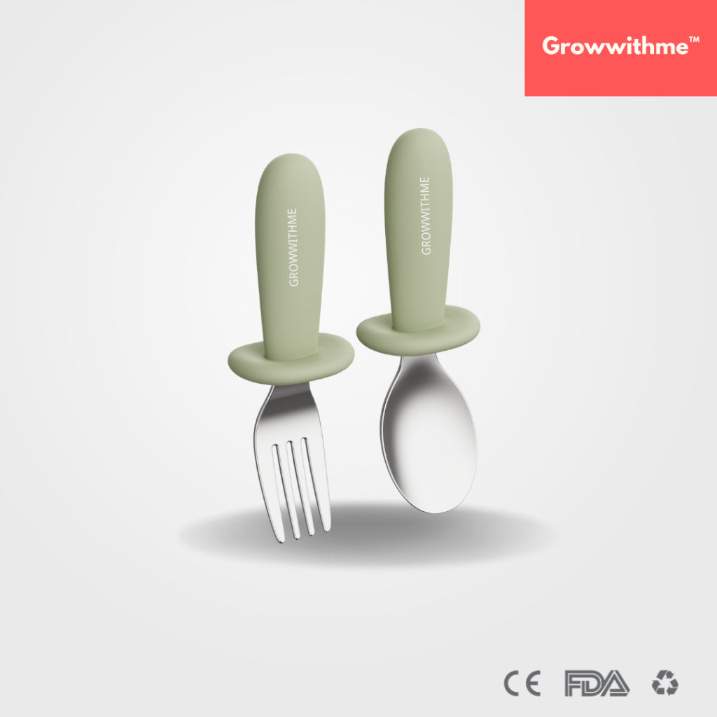 Growwithme™ SUS316 Fork & Spoon