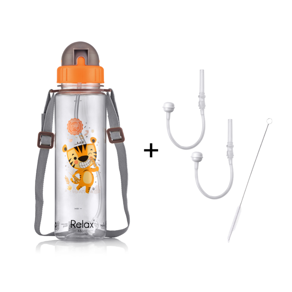 RELAX Tritan Botol Air Kanak-kanak Kids Water Bottle - D7655 Series (550ml)