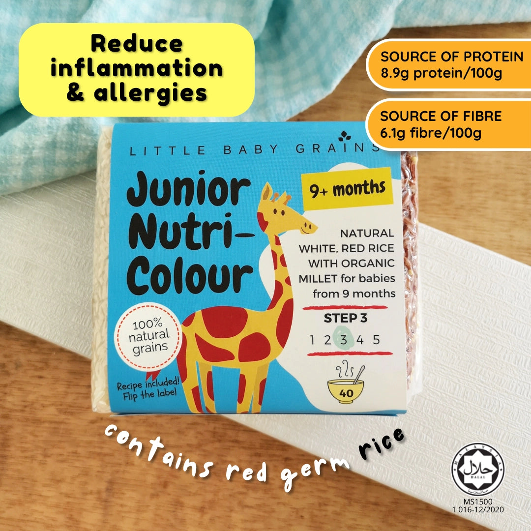 GNUBKINS 9months+ 520grams Premium Range Junior Nutri-Colour Baby Grains