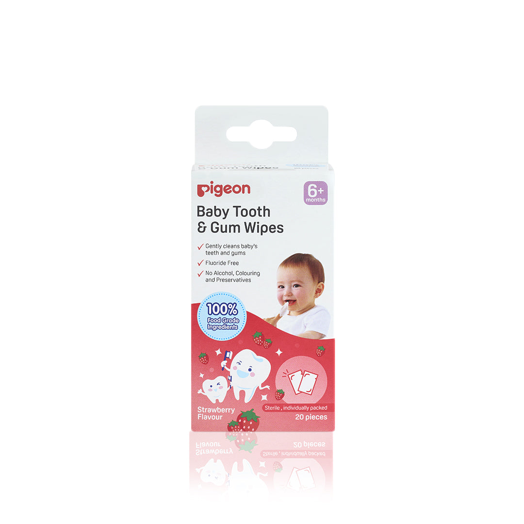 Pigeon Baby Tooth & Gum Wipes 6+Month
