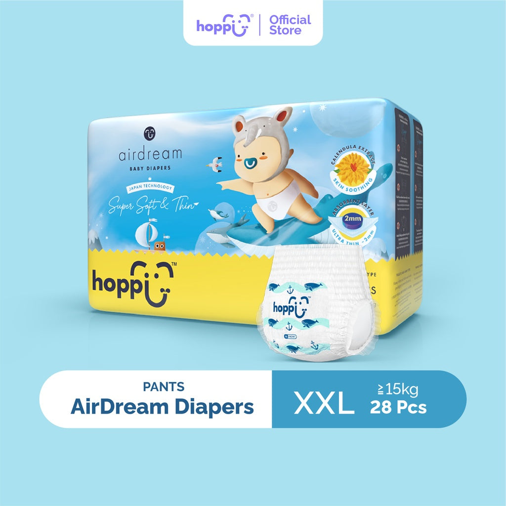 Hoppi AirDream Baby Diaper Pants M44/L38/XL32/XXL28