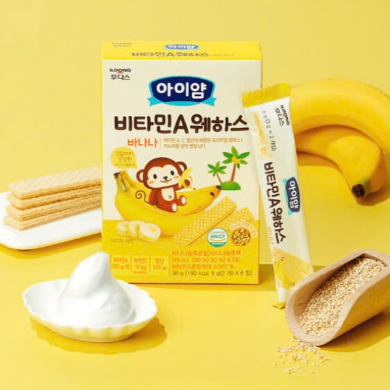 ILDONG Ayiyum Wafer Korea Kids Healthy Snack 36g