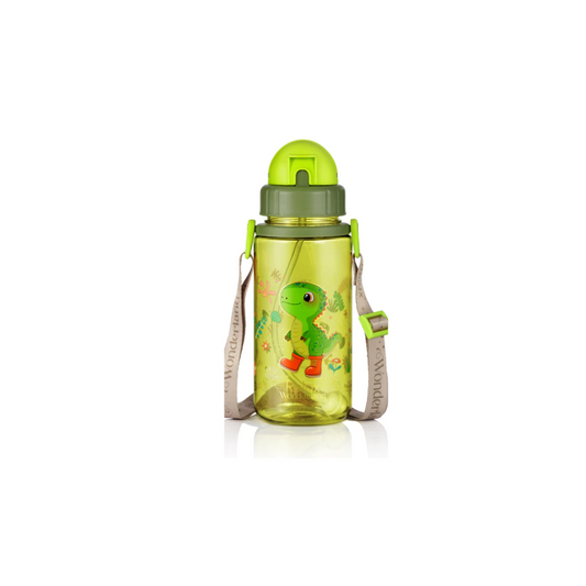 RELAX Tritan Botol Air Kanak-kanak Wonderland Series Kids Water Bottle Colourful Design BPA Free - D7740 Series 400ml
