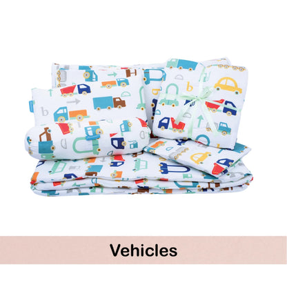 Autumnz - 6in1 Bedding Set (With Cover 100% Jersey Cotton)