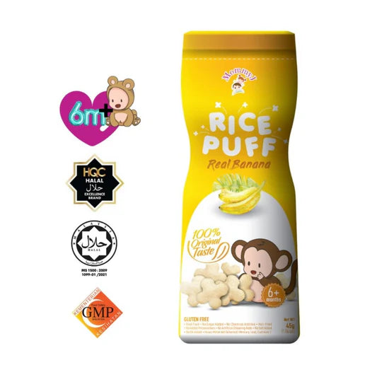 MommyJ Baby Pure Rice Puffs (6m+) (45g)