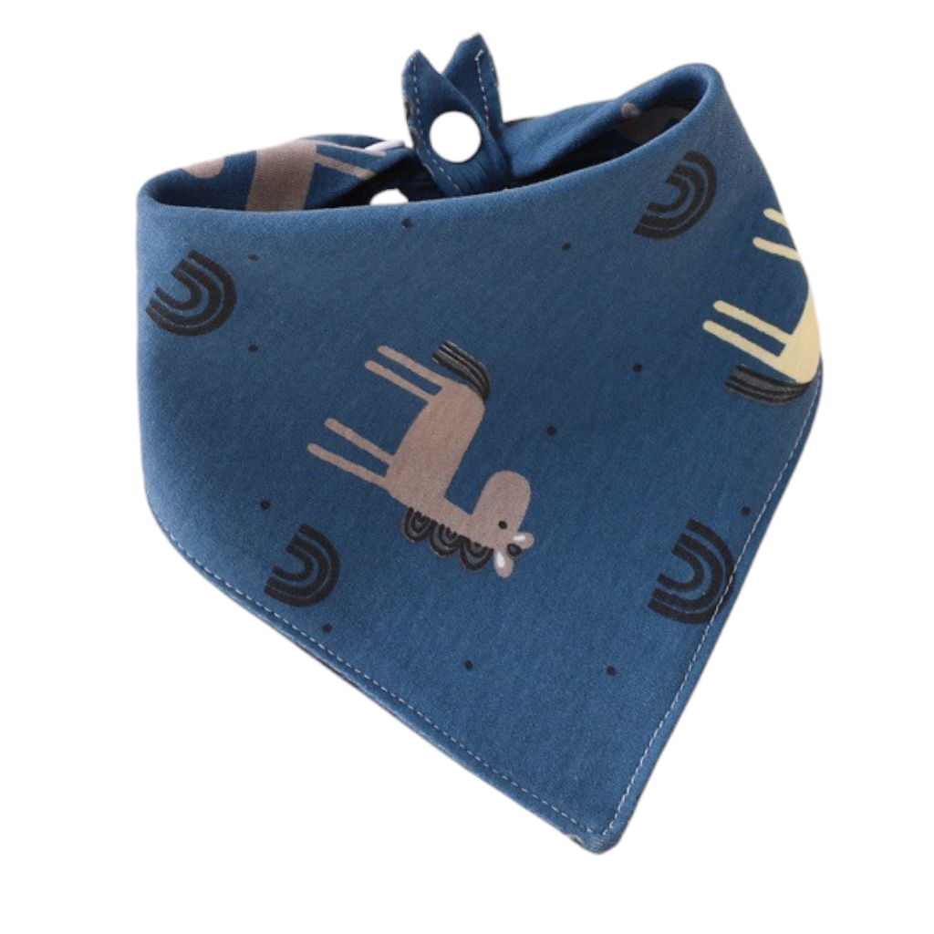 Baby 100% Cotton Drooling Bib (Pick Randomly) Buy 3 Free 1