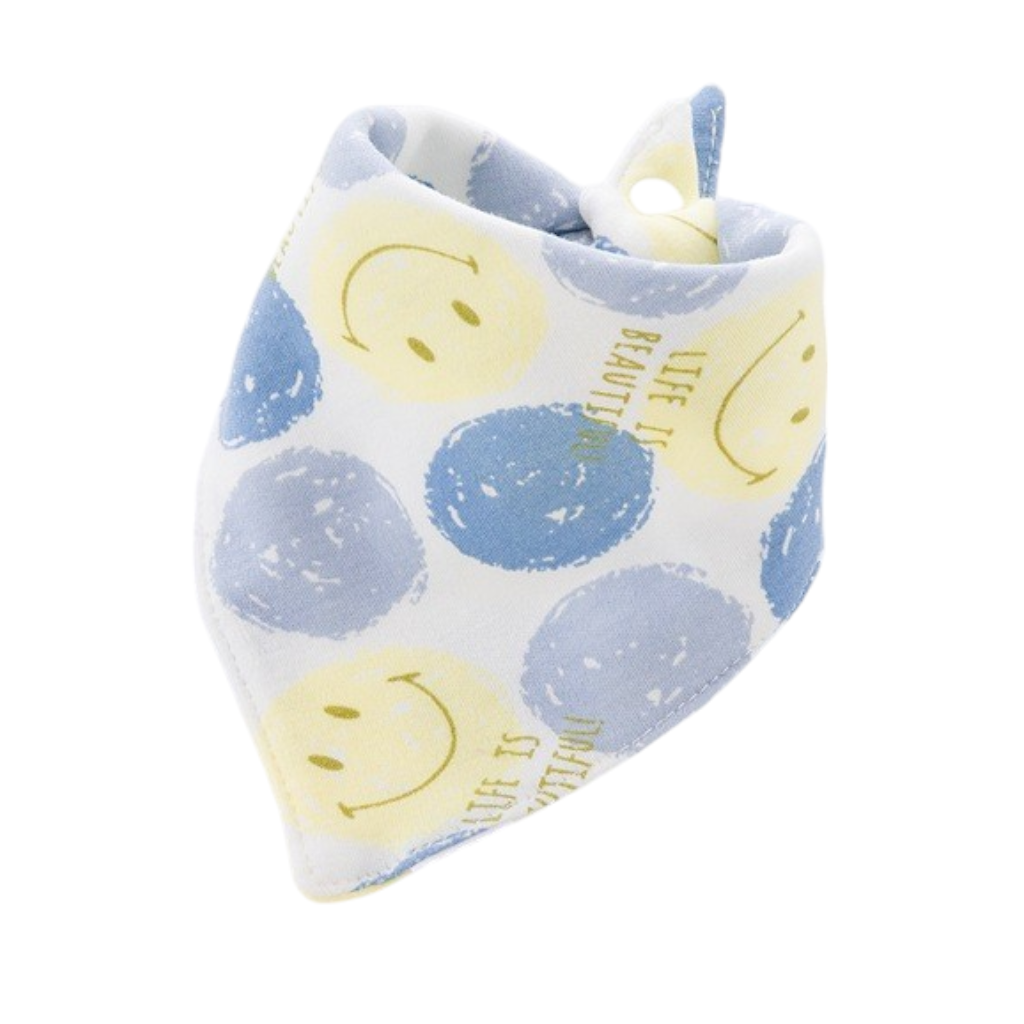Baby 100% Cotton Drooling Bib (Pick Randomly) Buy 3 Free 1