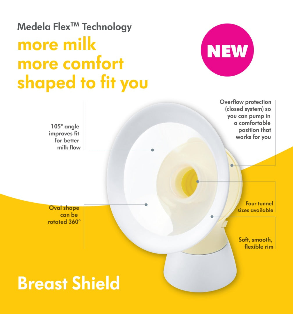 Medela: PersonalFit Flex™ Breast Shields - 21mm/24mm/27mm/30mm