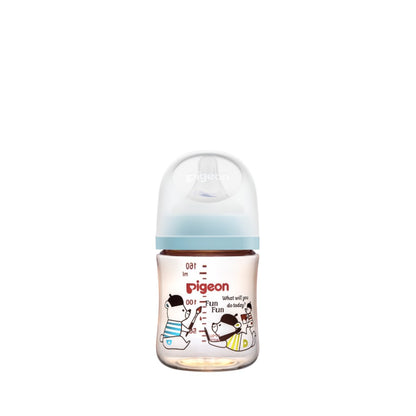 Pigeon Wide Neck PPSU Nursing Bottle and New SofTouch PPSU Baby Bottle 160ml