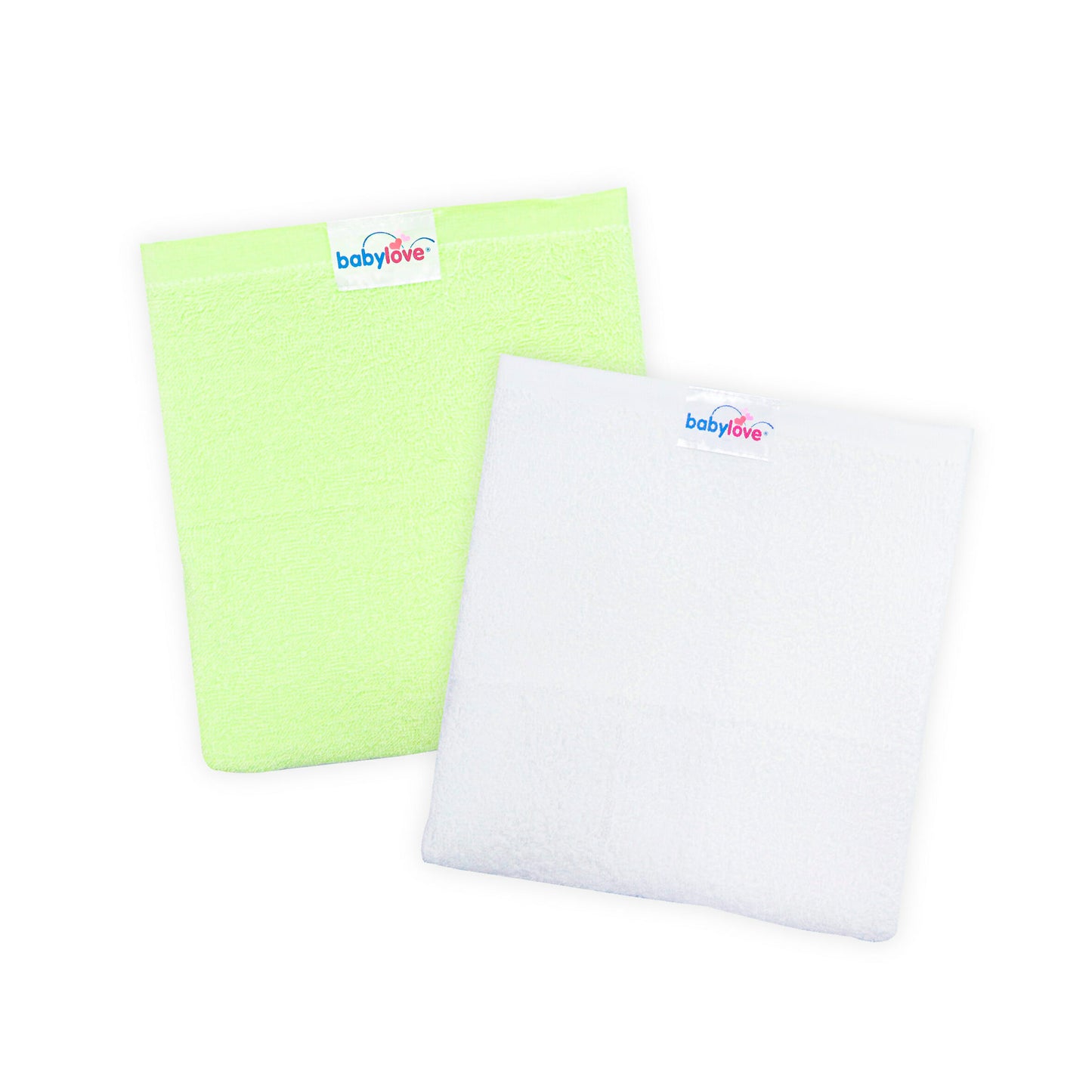 Babylove 2’s Cotton Towel (Twin Pack) Color Pick Randomly