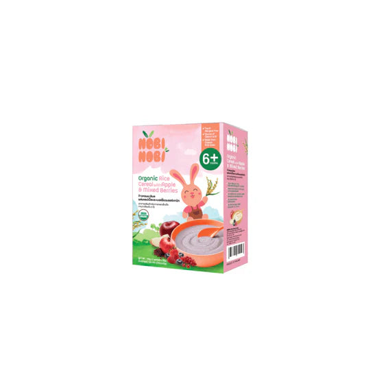 Nobi Nobi Organic Rice Cereal 120g (6M+) [HALAL]