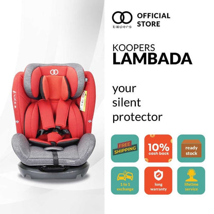 Koopers Lambada Baby Car Seat | ECE R44/04 Approved