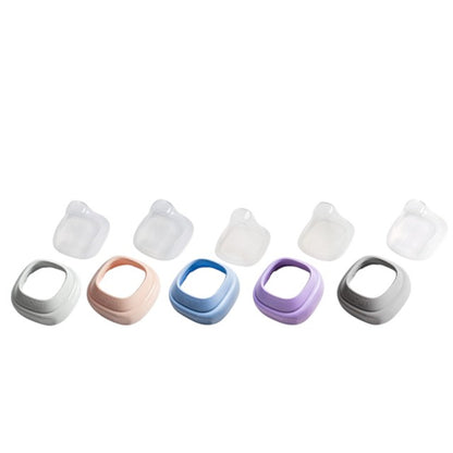 HEGEN PCTO™ Collar And Transparent Cover (White/Pink/Grey/Blue/Purple)