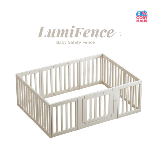 Coby Haus Lumi Baby Safety Fence - 10 Panel (130 x 190 x 65 cm)