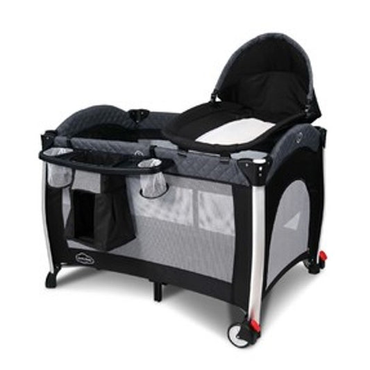[Free Topper] Comfy Baby Travel Cot/Playpen - Eve