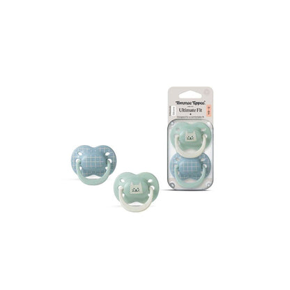 Tommee Tippee Ultimate Fit Silicone Soother (2 Packs)
