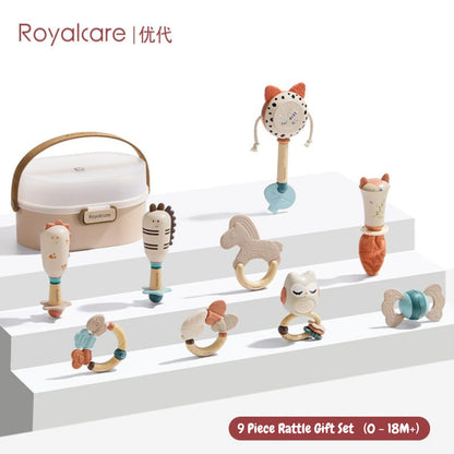 Royalcare Rattle Gift Set (9Pcs)