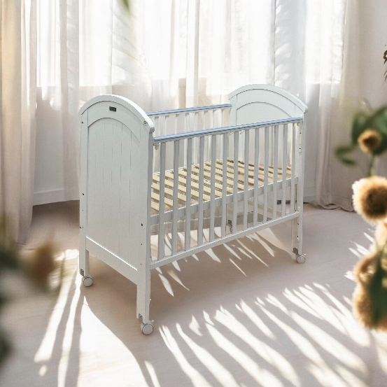 Baby Cot - Natalys (Full Board on Headboard)