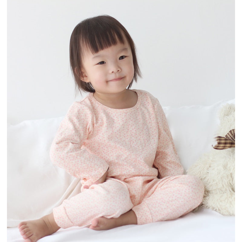 Twinkle Planet | 100% Organic Long Sleeve Pyjamas - Blossom Flower