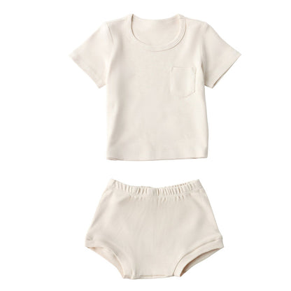 Twinkle Planet | 100% Organic Cotton Short Sleeve Casual Set - Purely Natural