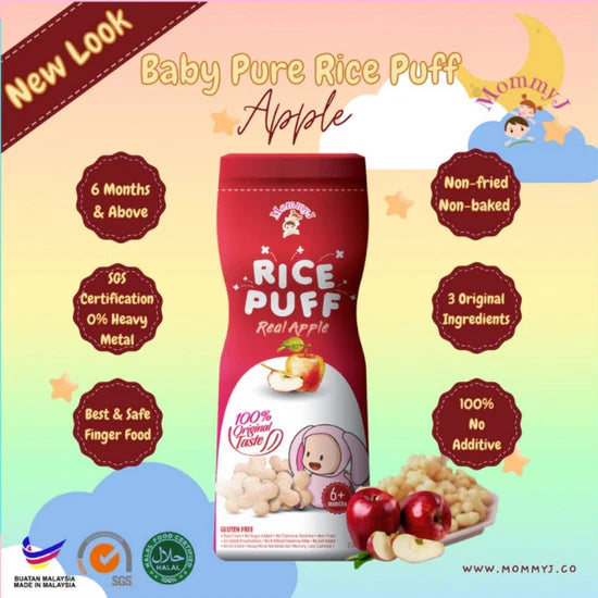 MommyJ Baby Pure Rice Puffs (6m+) (45g)
