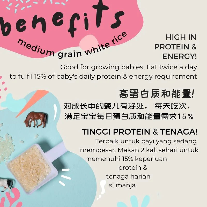 Little Baby Grains Let's Eat from 6 months (BASIC Range)