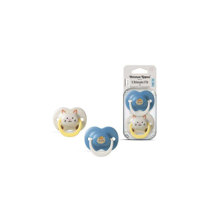 Tommee Tippee Ultimate Fit Silicone Soother (2 Packs)